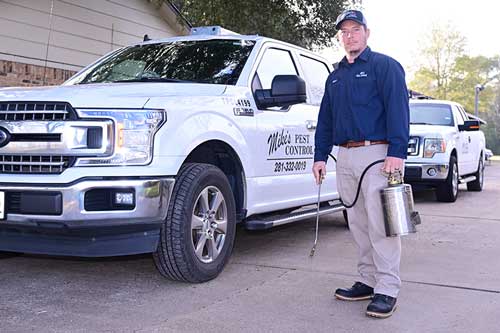 spraying trees in League City, TX | Mike's Pest Control, Inc.